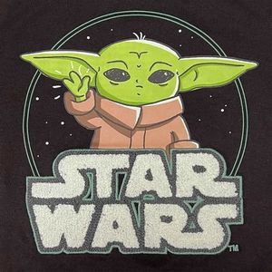 New! Boys girl toddler kids Star Wars Grogu Yoda Mandalorian Crewneck Sweatshirt